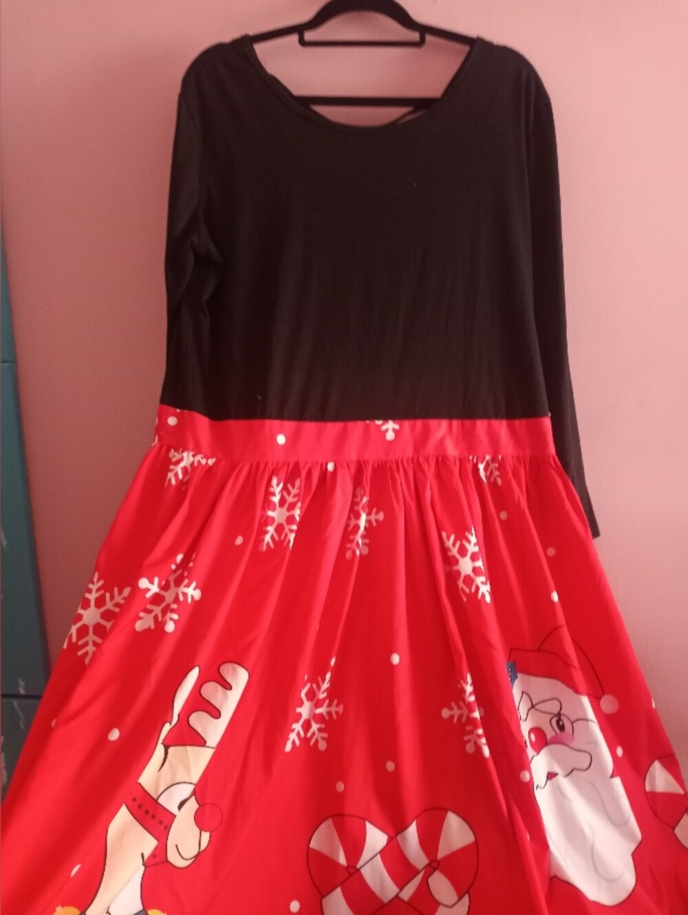 Christmas Long Sleeve Dress Sz 4x